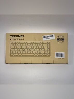 Wireless Keyboard in Brown Packaging
